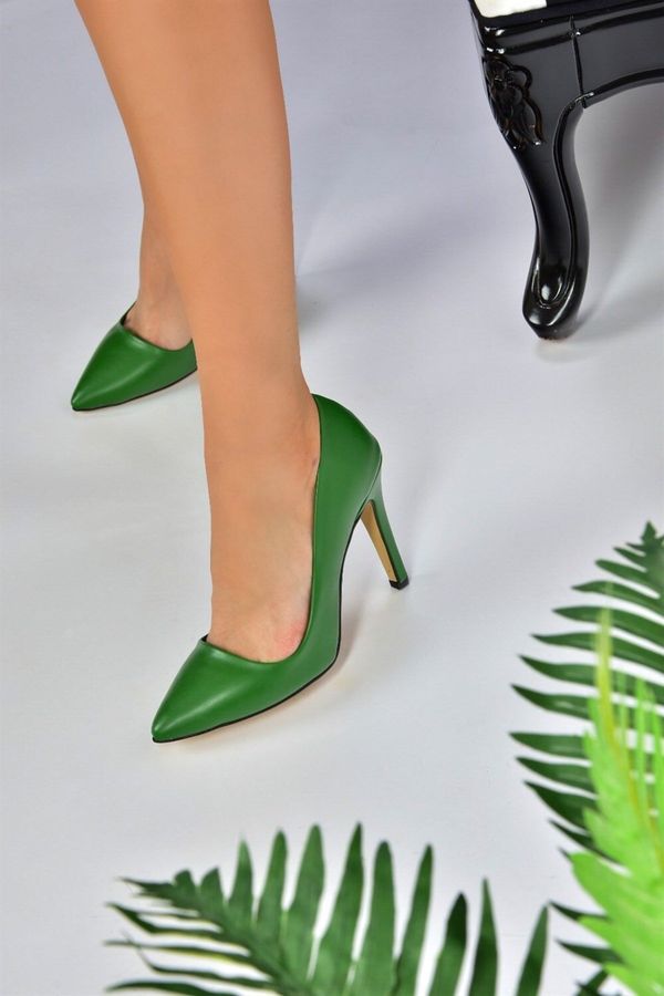 Fox Shoes Fox Shoes Women's Green Stiletto Heel Stiletto
