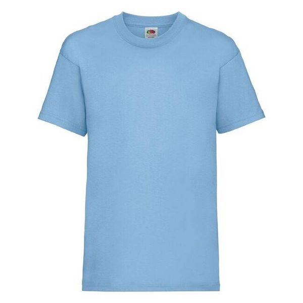 Fruit of the Loom Fruit of the Loom Blue Cotton T-shirt