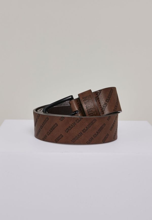 Urban Classics Accessoires Full-surface belt with logo brown