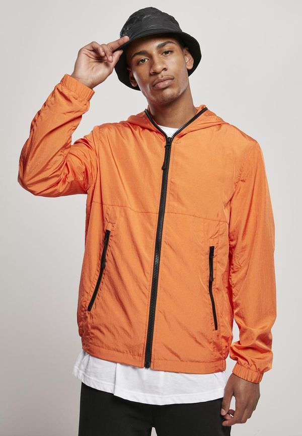 UC Men Full Zip Nylon Crepe Jacket Tangerine