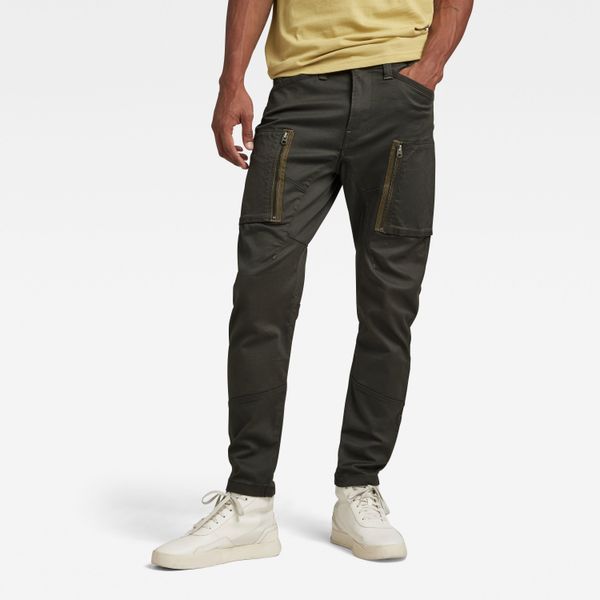 G Star G-STAR Pants - Zip point 3D skinny cargo green