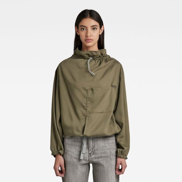 G Star G-STAR Sweatshirt - Mock neck shirt l\s green