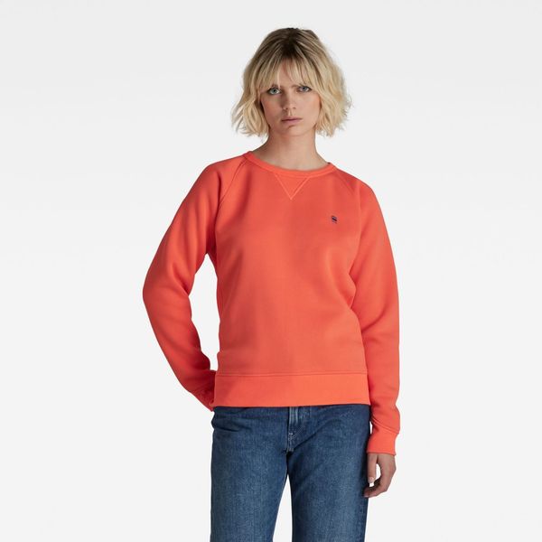 G Star G-STAR Sweatshirt - Premium core 2.0 r sw wmn orange