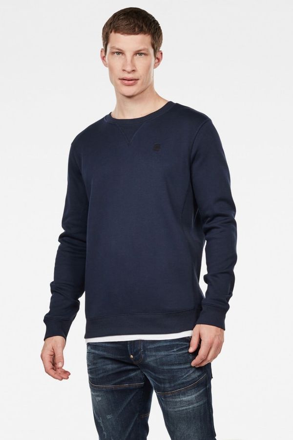 G Star G-STAR Sweatshirt - Premium core r sw l\s blue