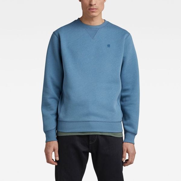 G Star G-STAR Sweatshirt - Premium core r sw l\s blue