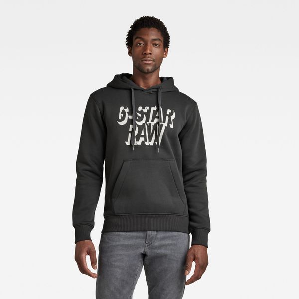 G Star G-STAR Sweatshirt - Retro shadow gr hdd sw grey