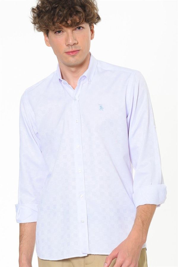 dewberry G689 DEWBERRY MEN'S SHIRT-WHITE