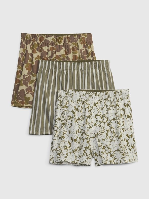 GAP GAP 3-pack cotton shorts - Men