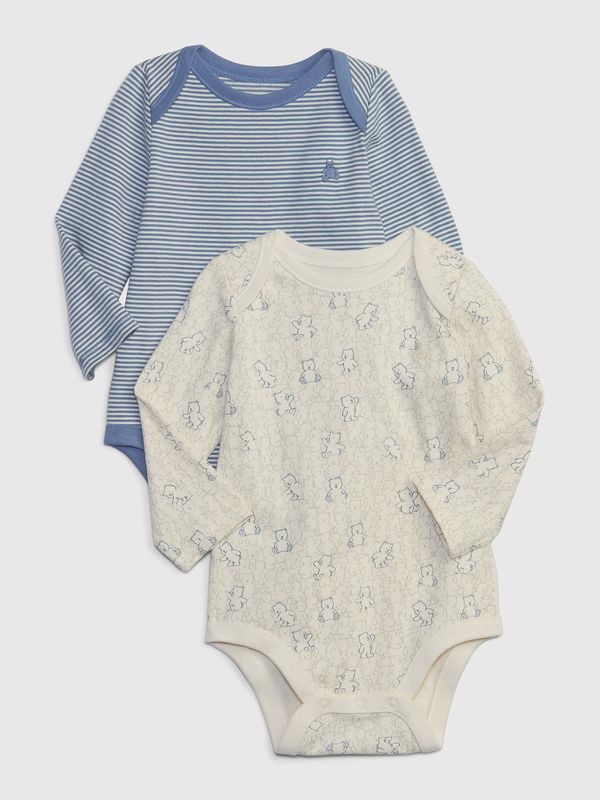 GAP GAP Baby bodysuit made of organic cotton, 2 pcs - Boys