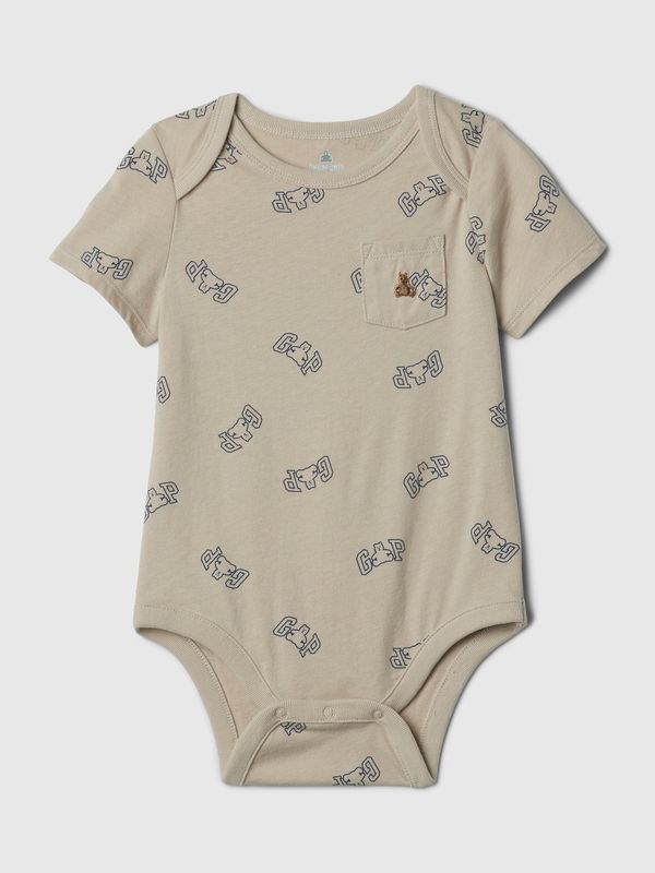 GAP GAP Baby bodysuit with logo - Boys