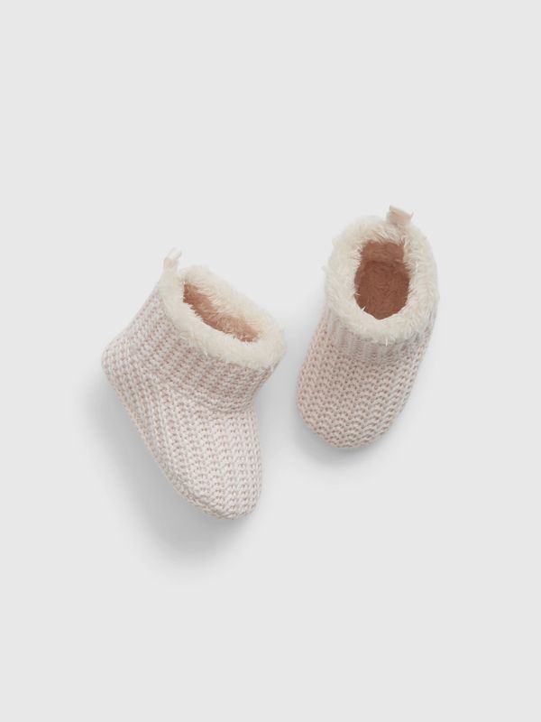 GAP GAP Baby insulated sherpa booties - Girls