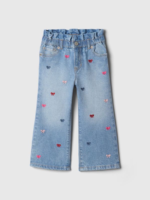 GAP GAP Baby jeans Bow Stride - Girls