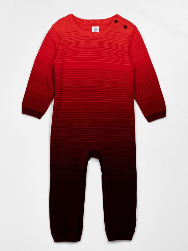 GAP GAP Baby knitted overall ombré - Boys