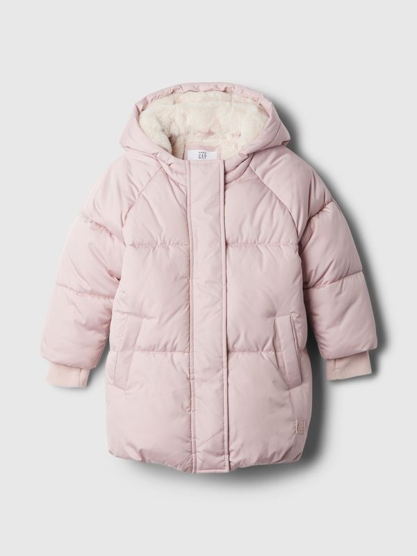 GAP GAP Baby quilted waterproof jacket - Girls