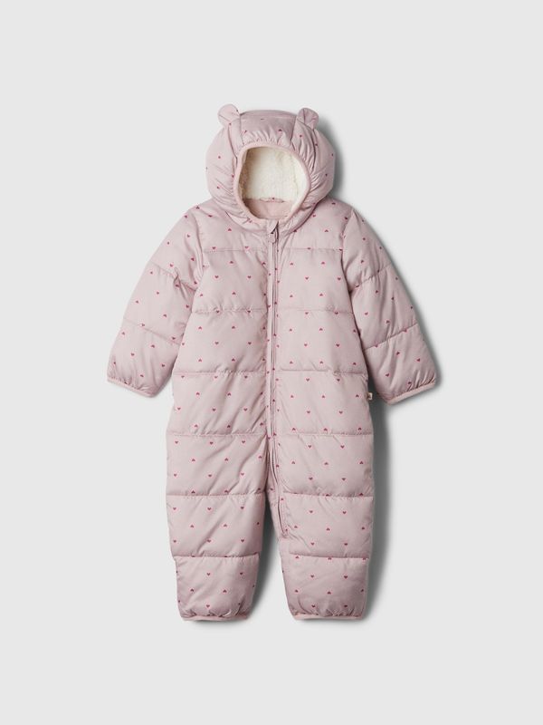 GAP GAP Baby quilted winter jumpsuit ColdControl - Girls