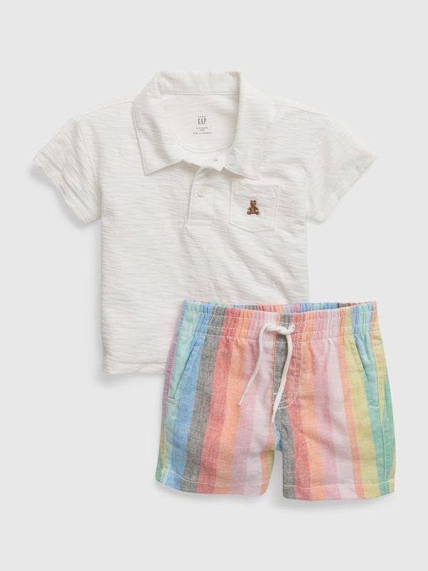 GAP GAP Baby set polo shirt and shorts - Boys