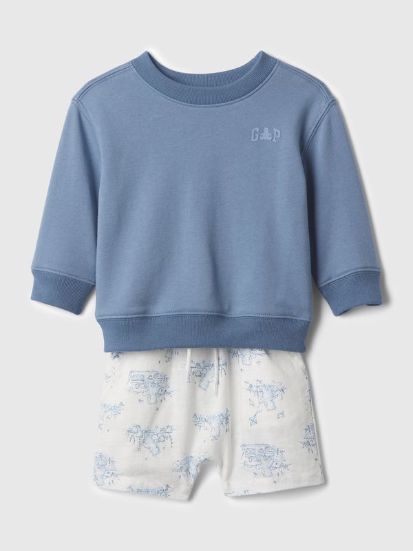 GAP GAP Baby Set Sweatshirt & Shorts - Boys