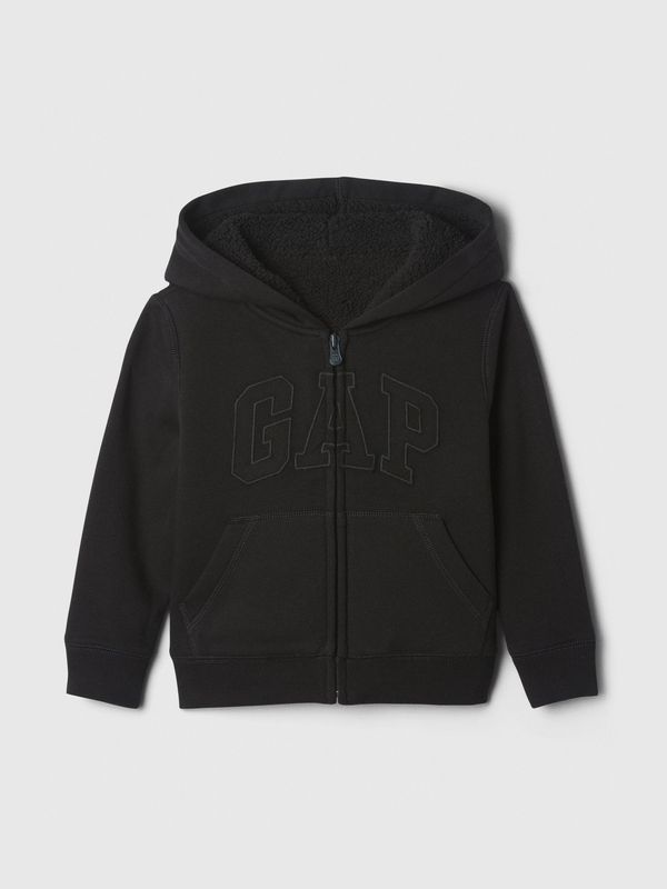 GAP GAP Baby sherpa sweatshirt with logo - Boys