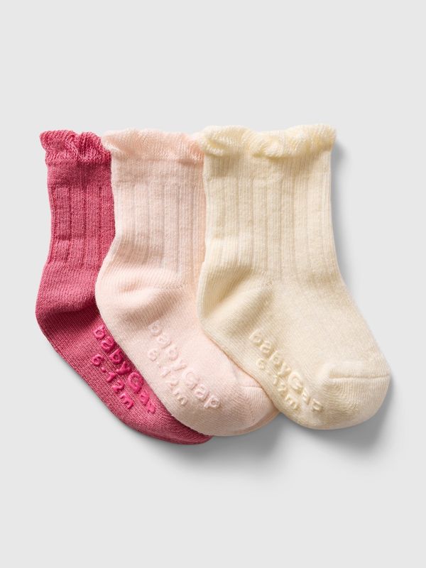 GAP GAP Baby Socks, 3 Pairs - Girls