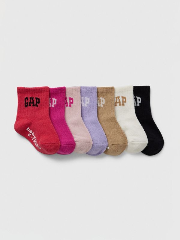 GAP GAP Baby Socks, 7 Pairs - Girls