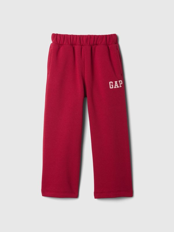 GAP GAP Baby wide sweatpants with logo - Girls