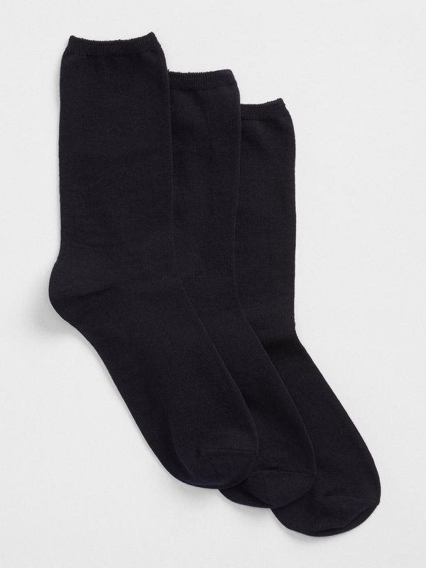 GAP GAP Basic crew socks, 3 pairs - Ladies