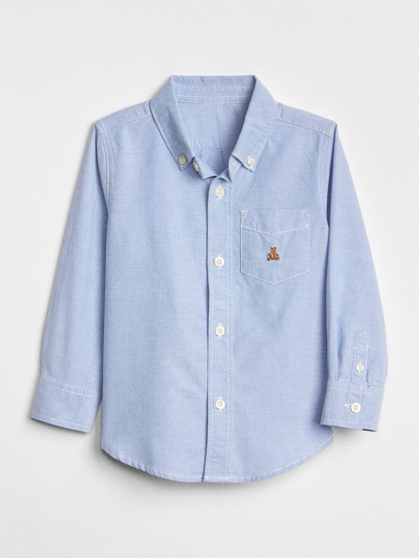 GAP GAP Blue Boys' Children's Shirt Oxford Button-Down
