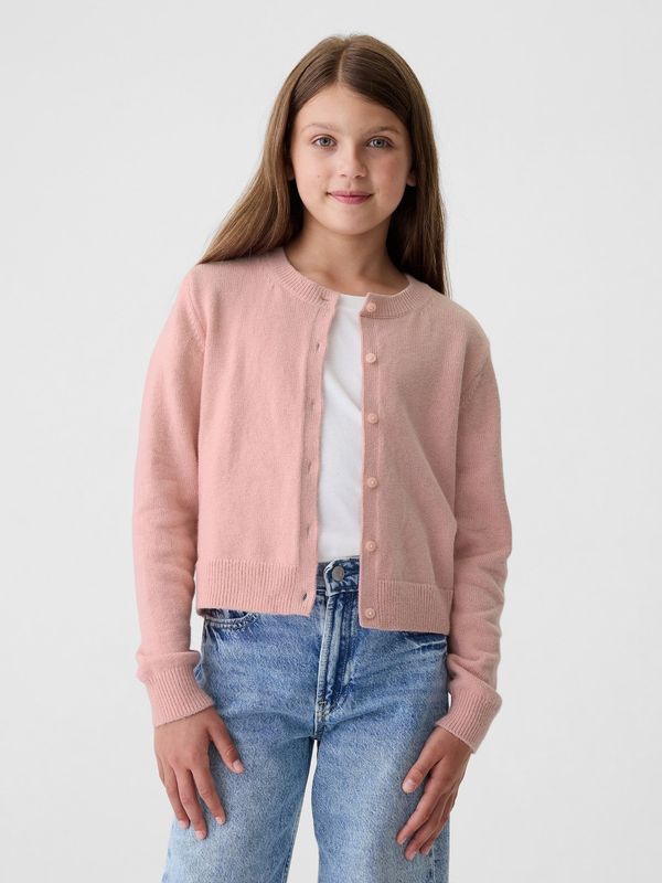 GAP GAP Children's crop cardigan CashSoft - Girls