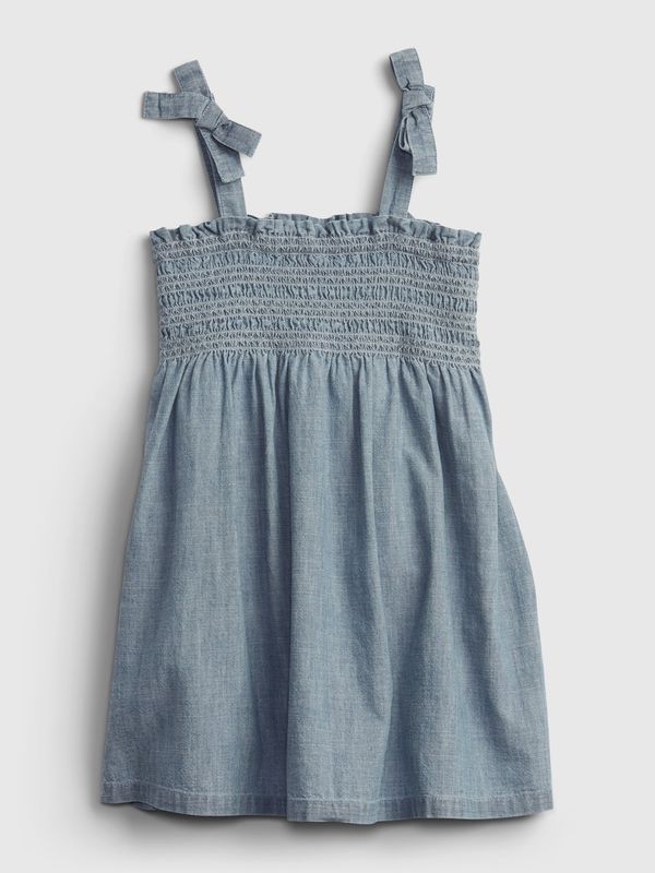 GAP GAP Children's Dress Tie Smocked Dress - Girls