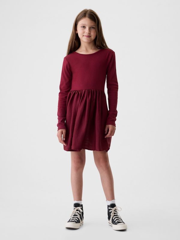 GAP GAP Children's dress with satin skirt - Girls