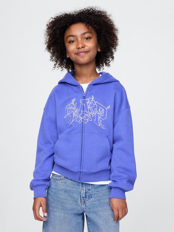 GAP GAP Children's oversize sweatshirt with logo - Girls