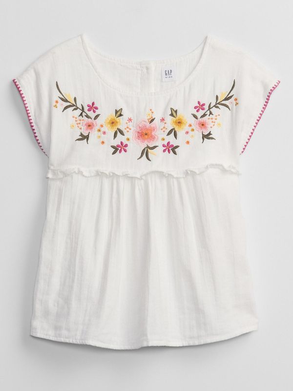 GAP GAP Children's Shirt Embed Woven Top - Girls