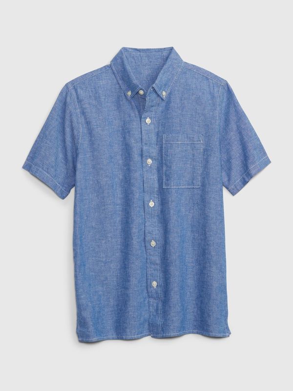 GAP GAP Children's shirt linen and cotton - Boys