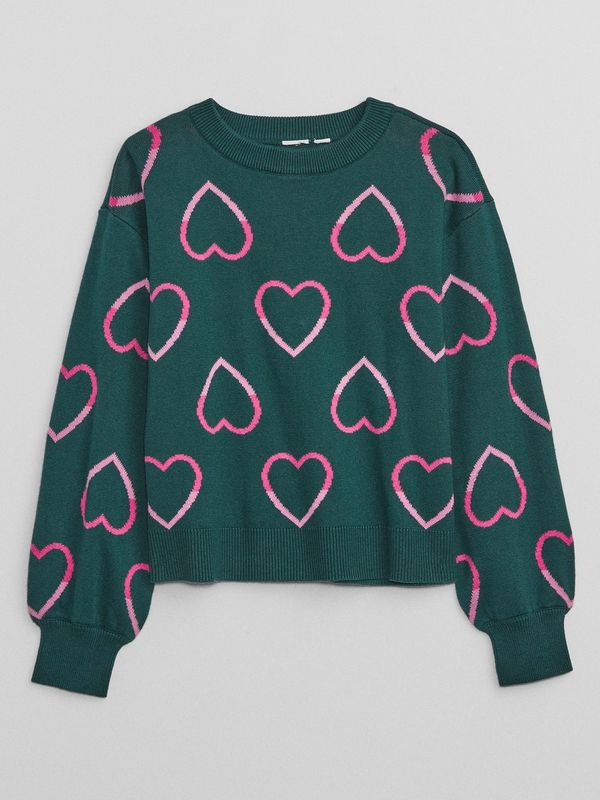 GAP GAP Children's sweater heart pattern - Girls