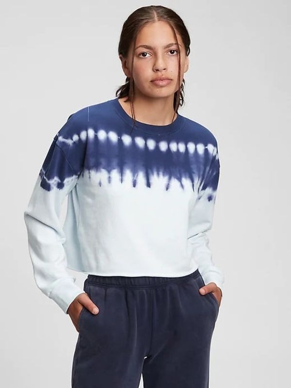 GAP GAP Children's Sweatshirt Cropped Cutoff Crew - Girls