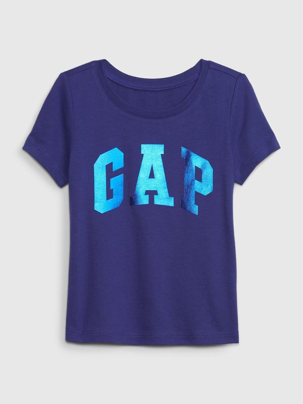 GAP GAP Children's T-shirt with metallic logo - Girls