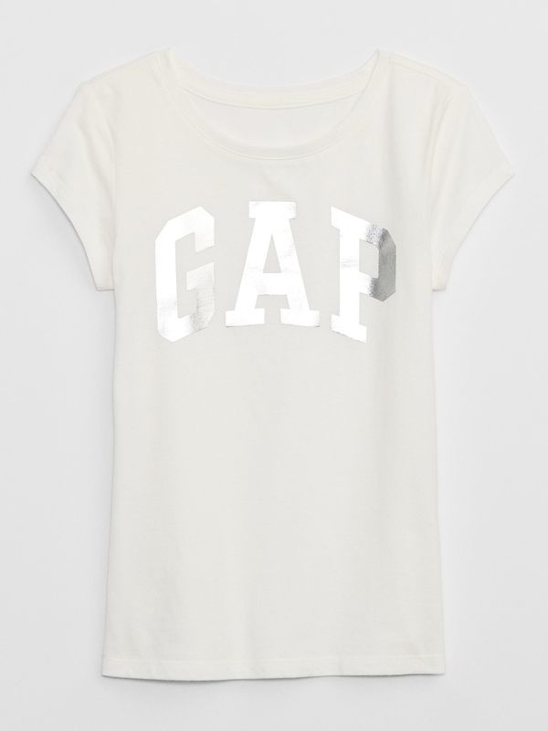 GAP GAP Children's T-shirt with metallic logo - Girls