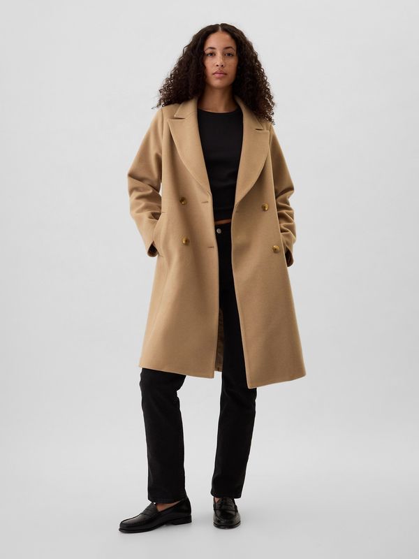 GAP GAP Coat with wool blend - Women's