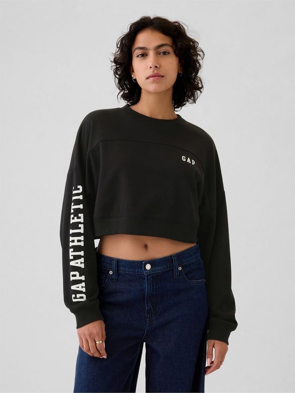 GAP GAP Crop sweatshirt with logo - Women's