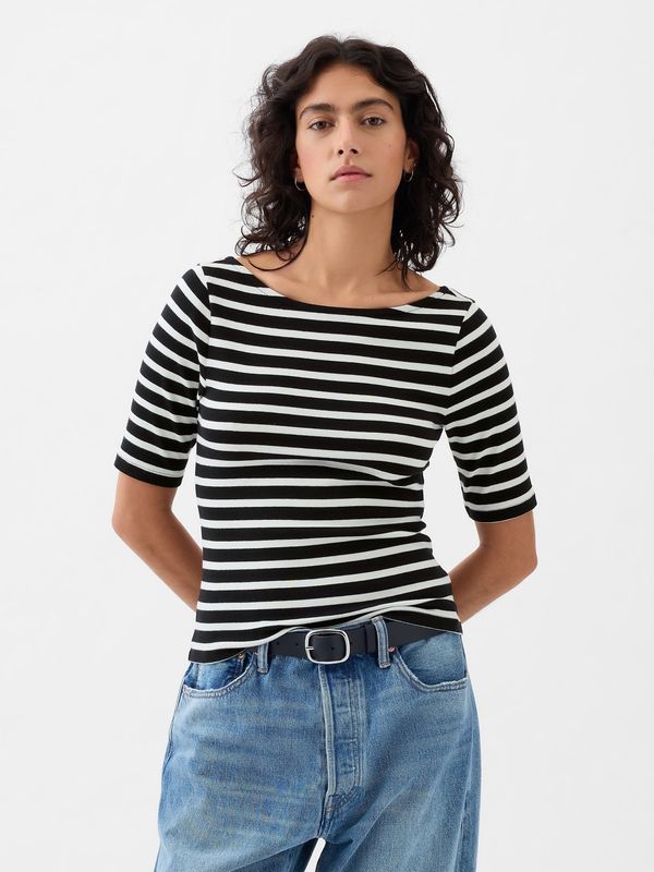 GAP GAP Cropp T-Shirt with Neckline - Women