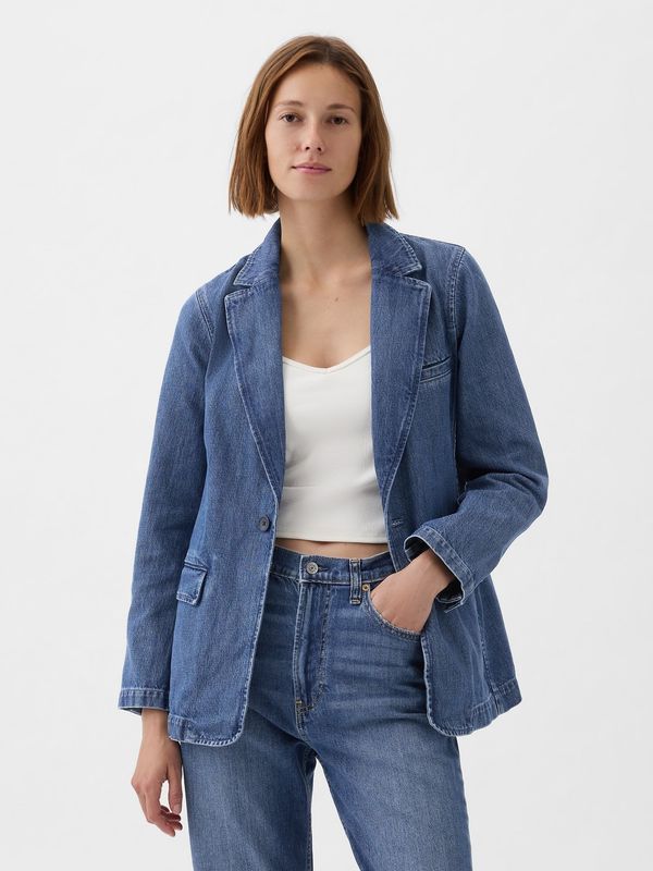 GAP GAP Denim Blazer - Women's