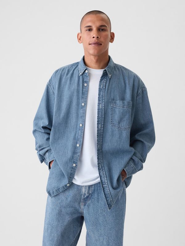 GAP GAP Denim Oversize Shirt - Men's