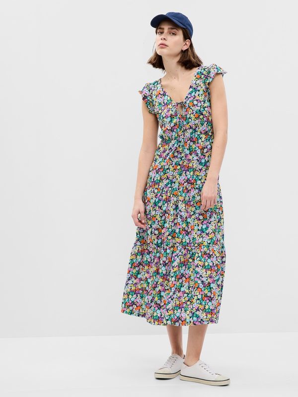 GAP GAP Flowered Maxi Dresses - Women