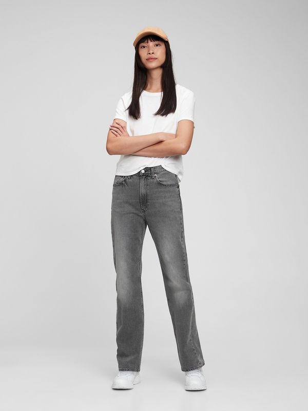 GAP GAP Jeans loose washed high rise bolin - Women