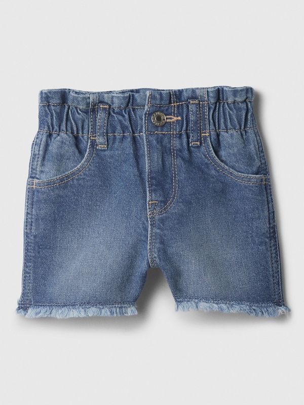 GAP GAP Kids' denim mom shorts - Girls