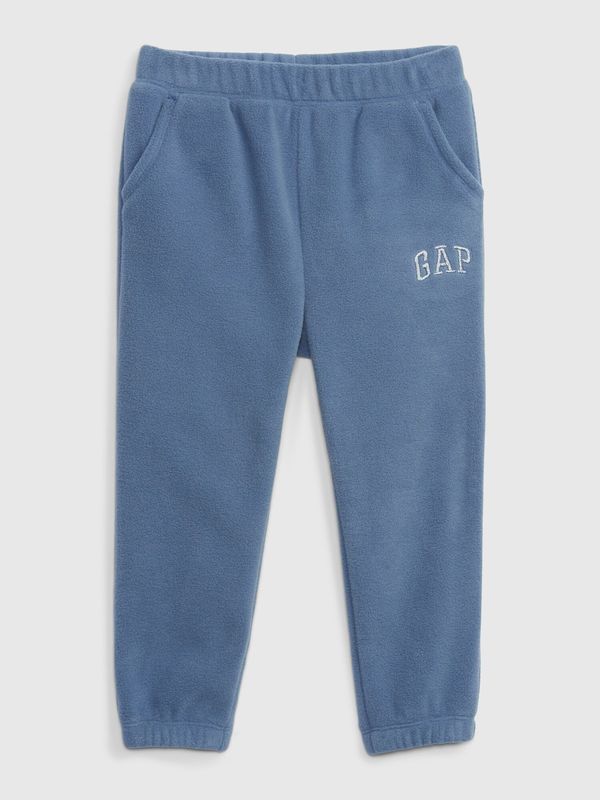 GAP GAP Kids Fleece Sweatpants logo - Girls