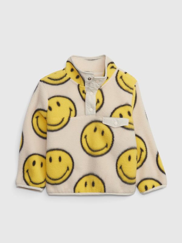 GAP GAP Kids fleece sweatshirt & smiley® - Boys