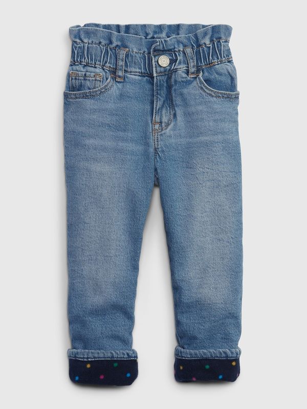 GAP GAP Kids insulated jeans mom - Girls