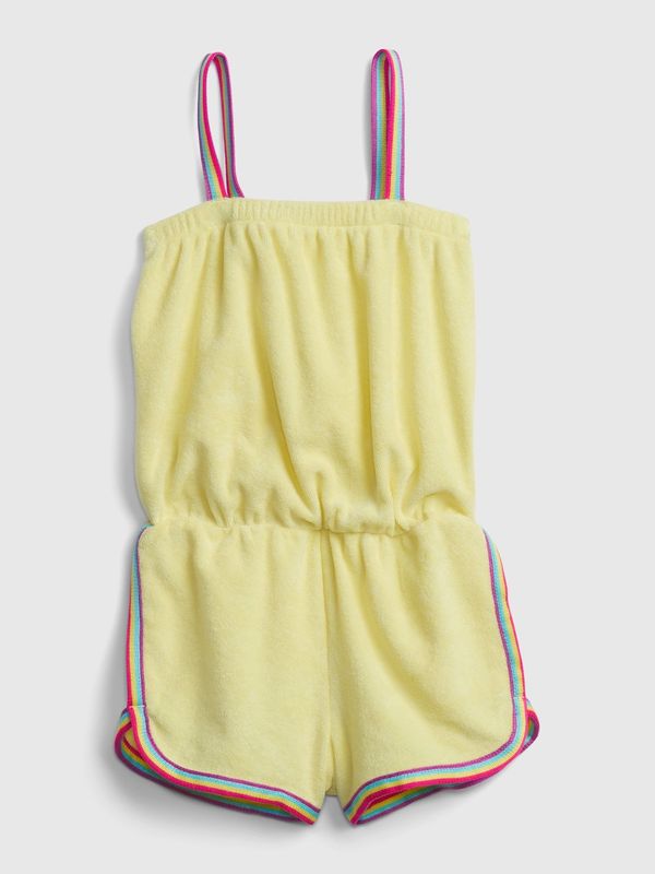 GAP GAP Kids Jumpsuit Rainbow Stripe Romper - Girls