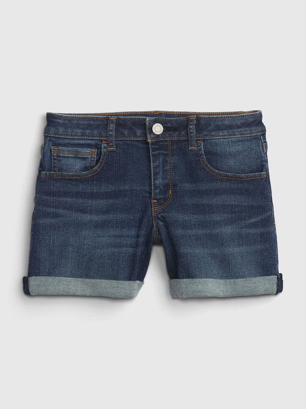 GAP GAP Kids Midi Denim Shorts - Girls